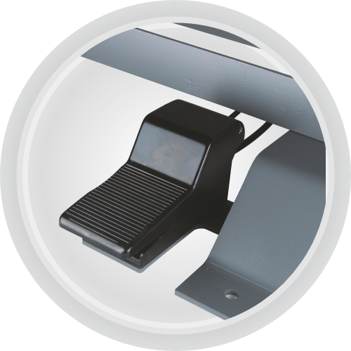 ПНЕВМАТИЧЕСКАЯ НОЖКА ПЕДАЛЬНОГО ПЕРЕКЛЮЧАТЕЛЯ